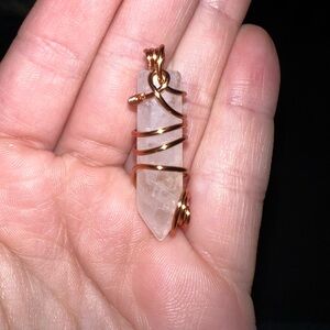 Quartz pendant
